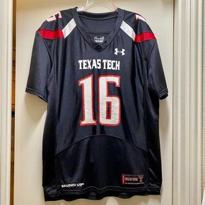 Under Armour Texas Tech Kliff Kingsbury Jersey - Size Large